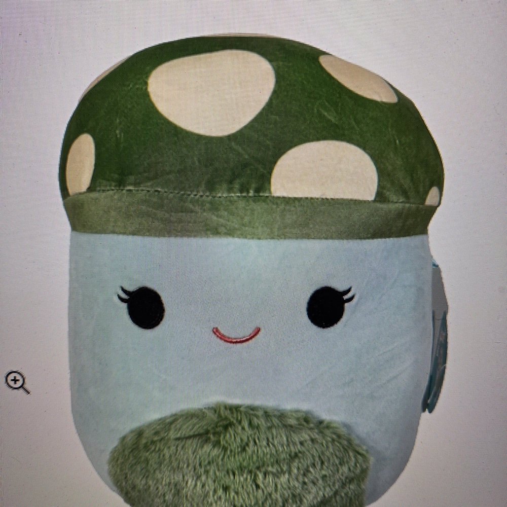 Squishmallows 12" Bo Lynn Teal Mushroom Spotted Plush